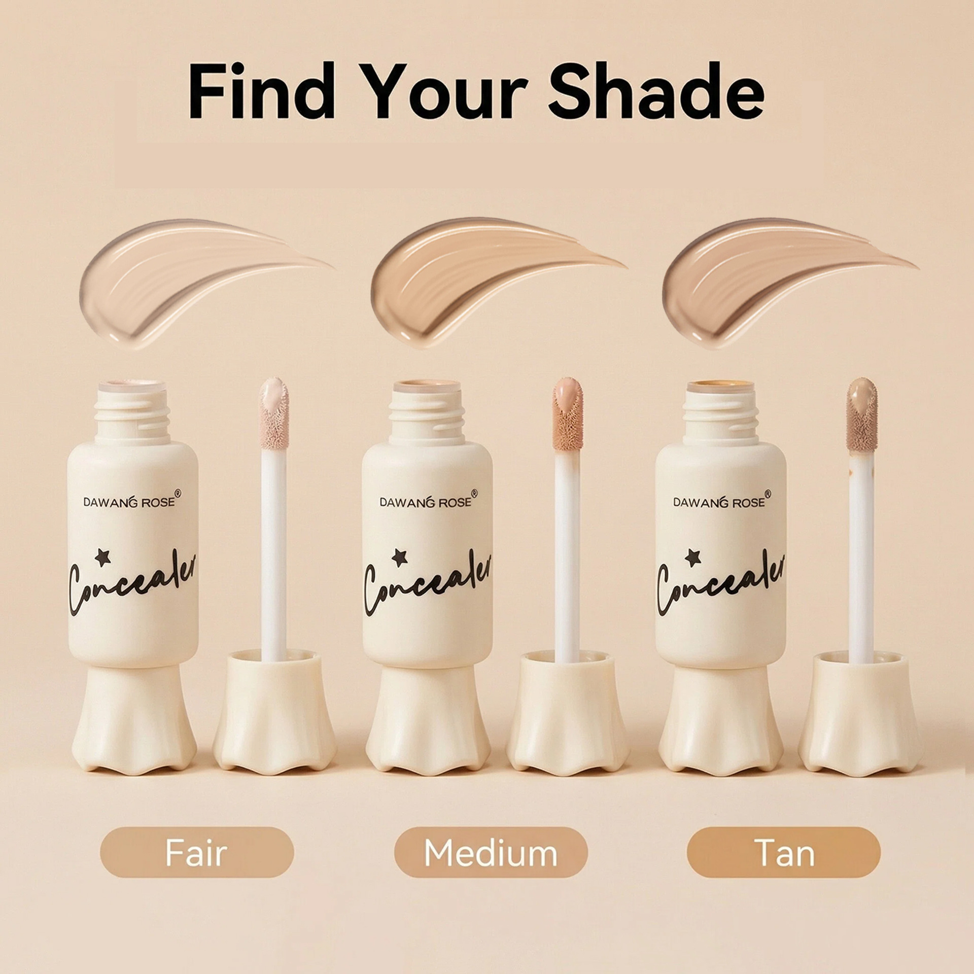 Full coverage for dark circles and acne scars