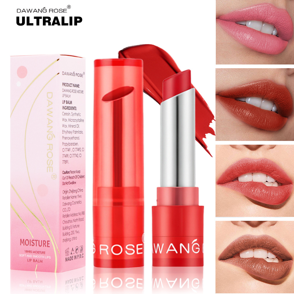 4-Piece Lip Gloss & Lip Lacquer Set Matte & Pearl Finish Non-Transfer Lipstick