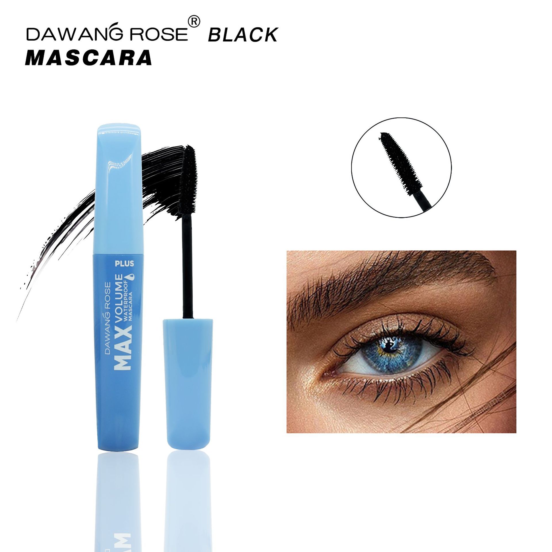 Volumizing Curl-Enhancing Waterproof Natural Lengthening Mascara
