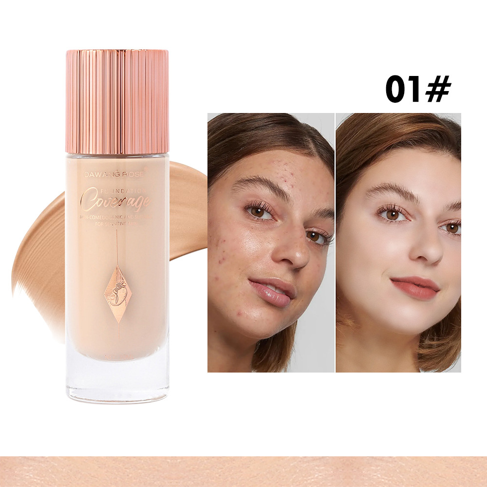 Concealing, Contouring, Moisturizing, Long-Lasting, Oil-Control Foundation