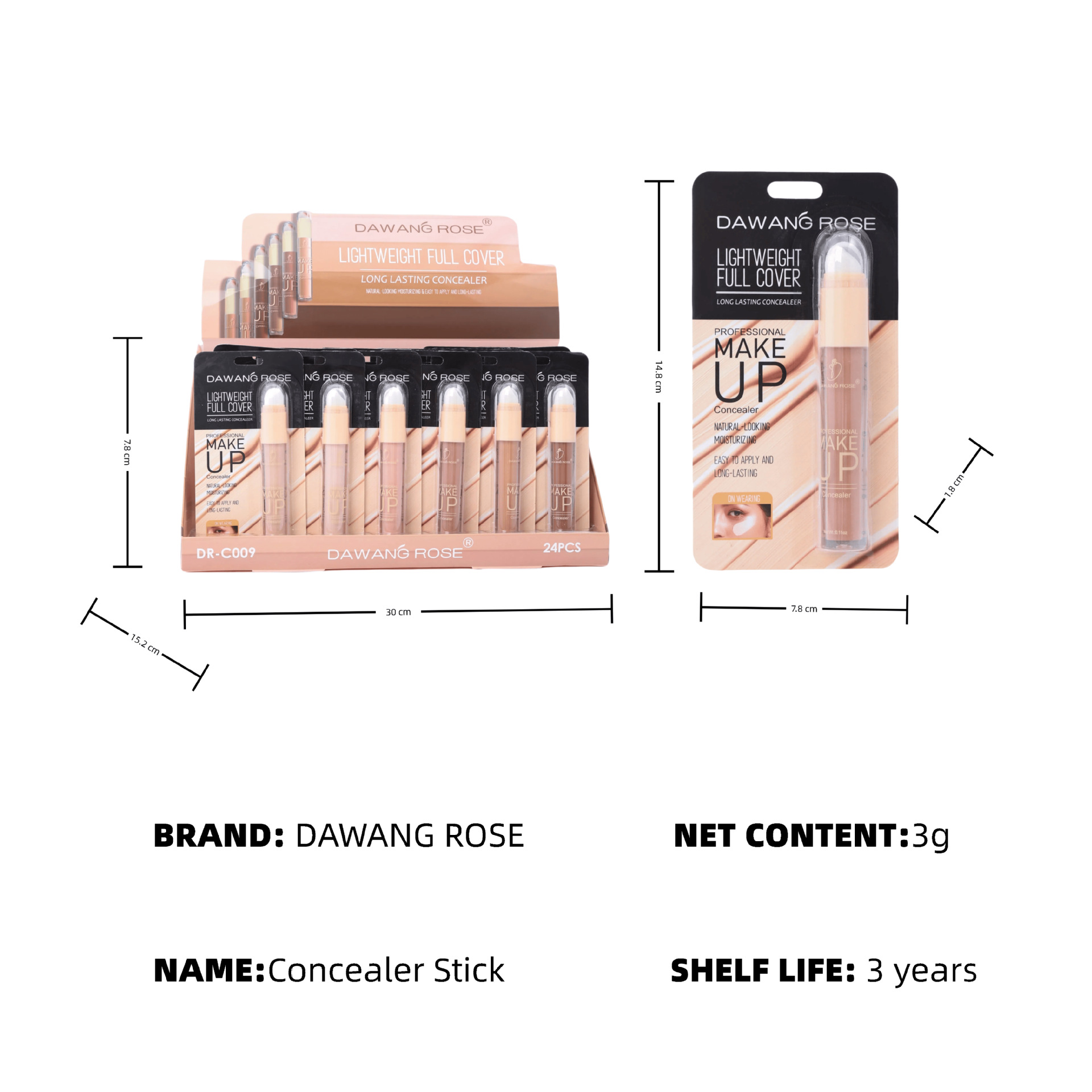 Creative Cotton-Tip Concealer Stick