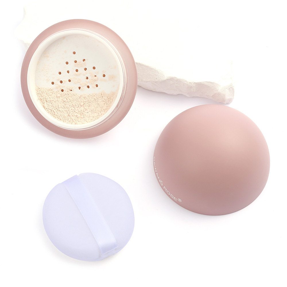 New Round Loose Powder for Makeup Holding, Oil Control and Setting