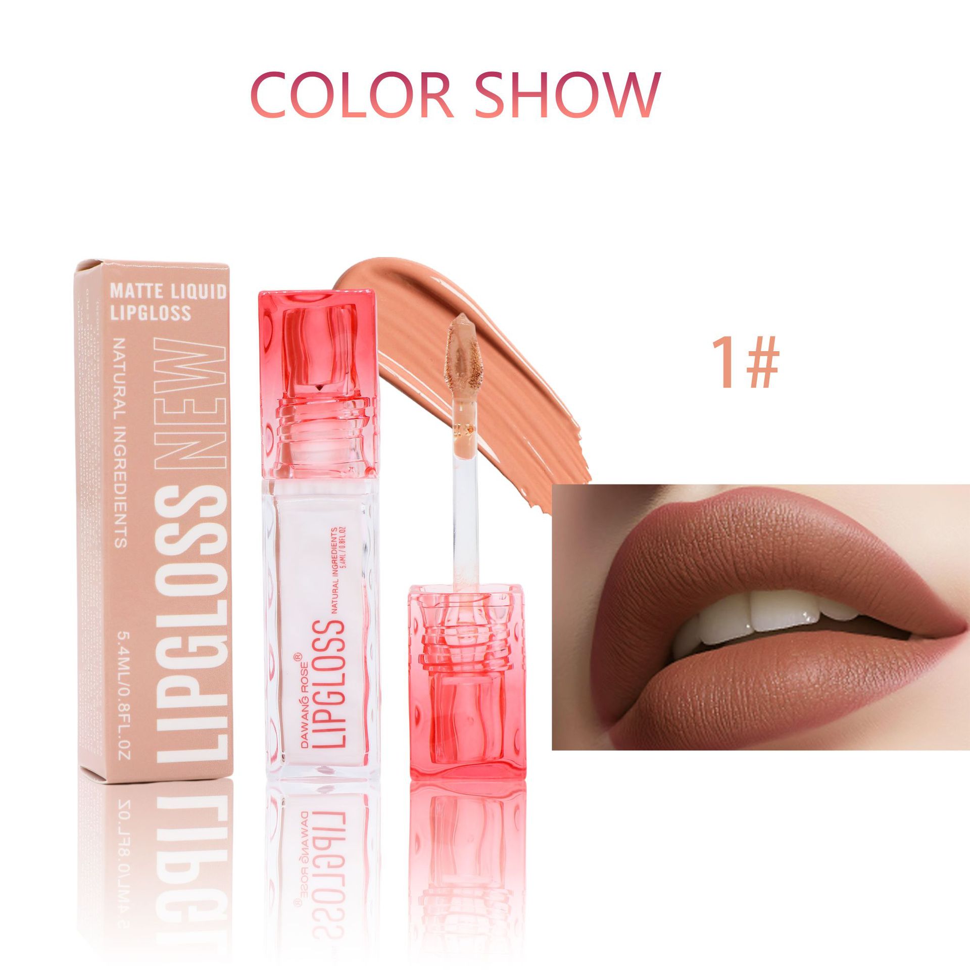 Velvet Matte Nude Lipstick for Fair Skin