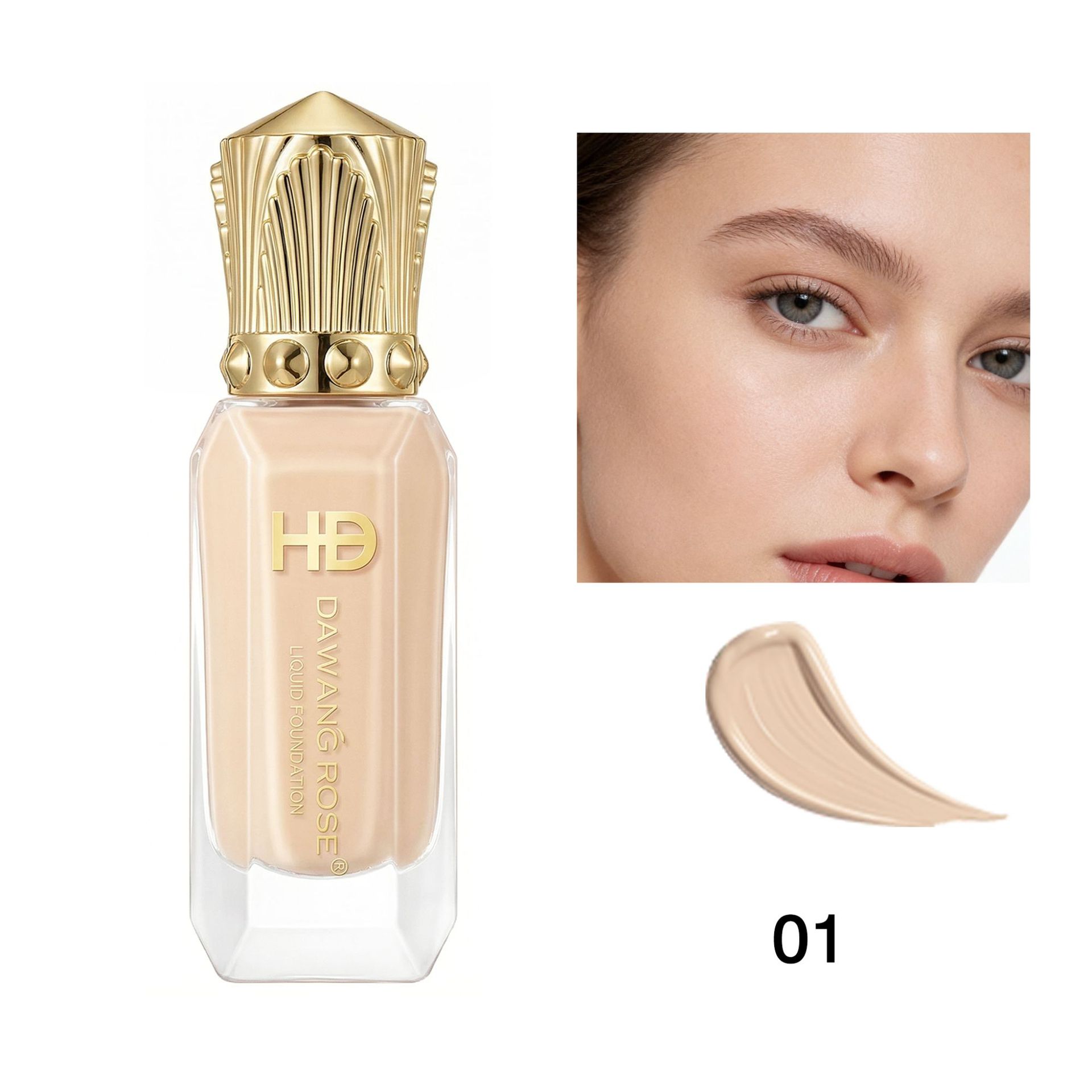 Moisturizing and Hydrating Concealing Foundation