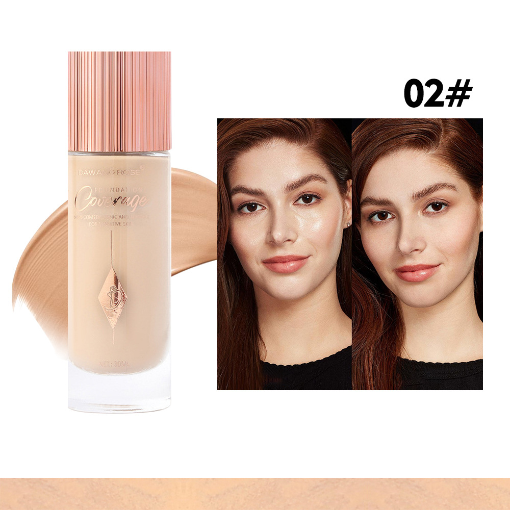 Concealing, Contouring, Moisturizing, Long-Lasting, Oil-Control Foundation