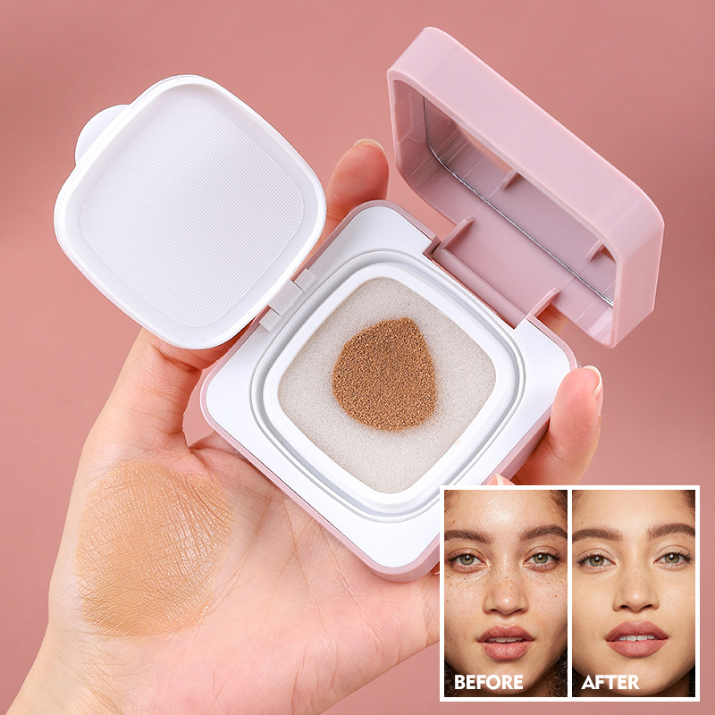 Square box air cushion bb cream concealer powder