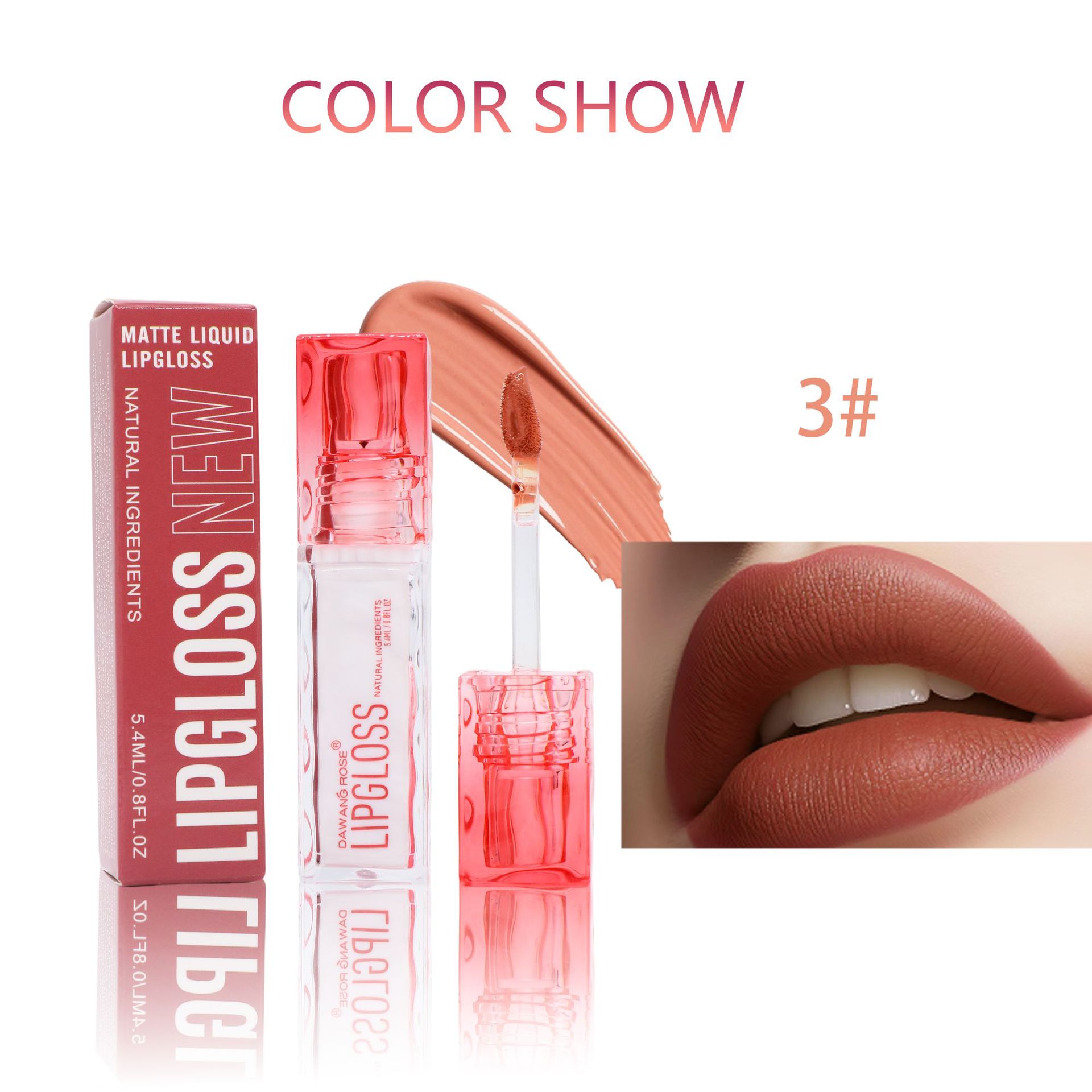 Velvet Matte Nude Lipstick for Fair Skin