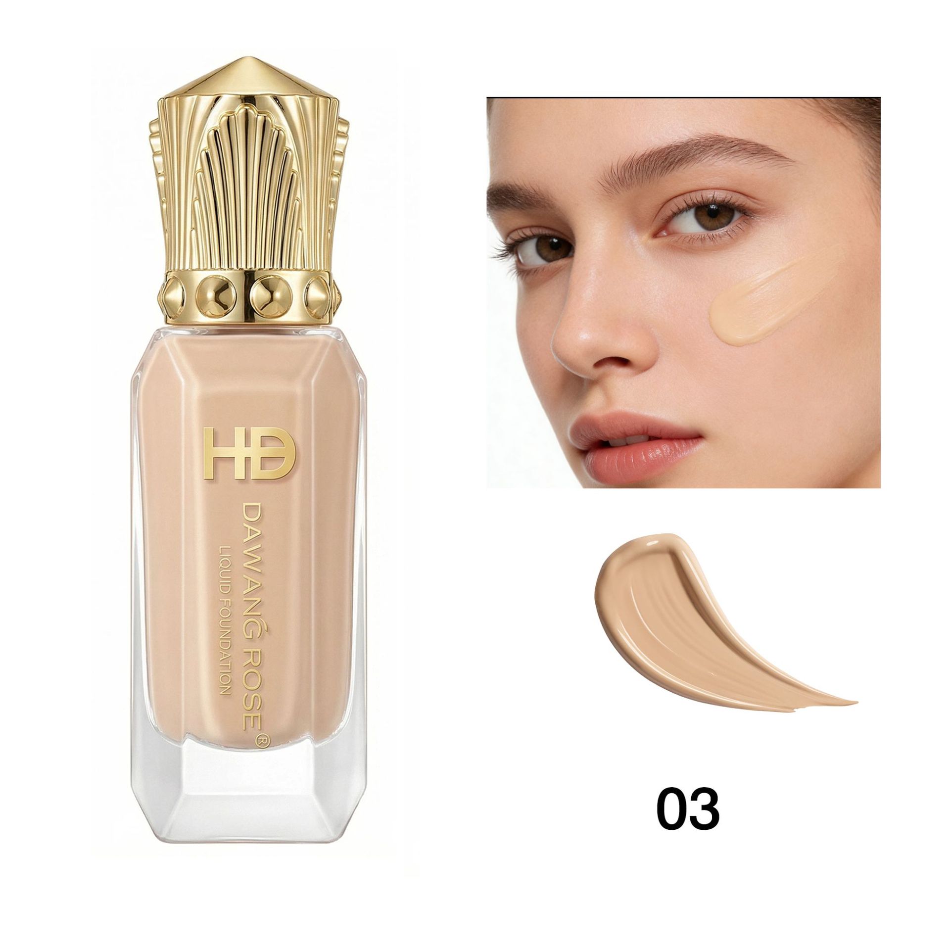 Moisturizing and Hydrating Concealing Foundation