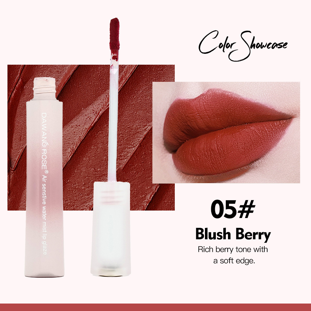 Lip Gloss with a Velvety Matte Finish in Nude Shades