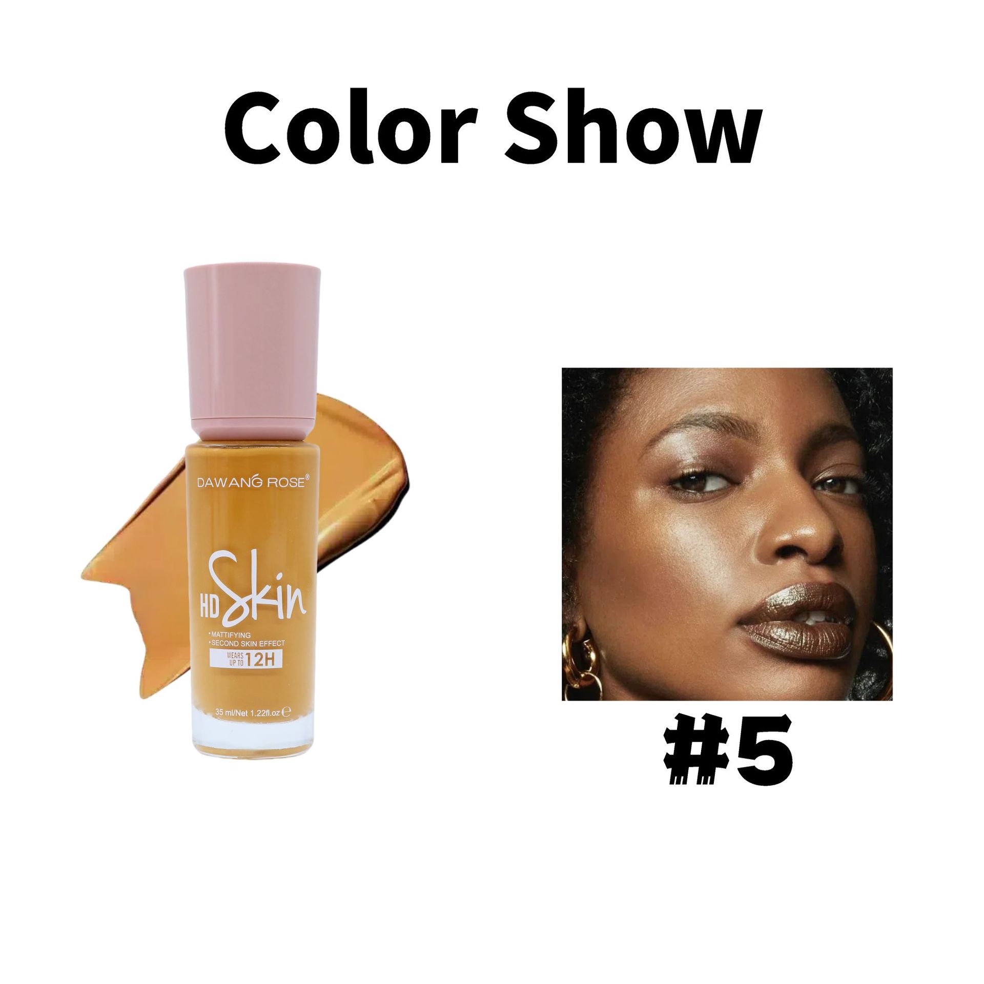 Long-lasting, smudge-proof concealing foundation that moisturizes without caking, nourishing your skin.