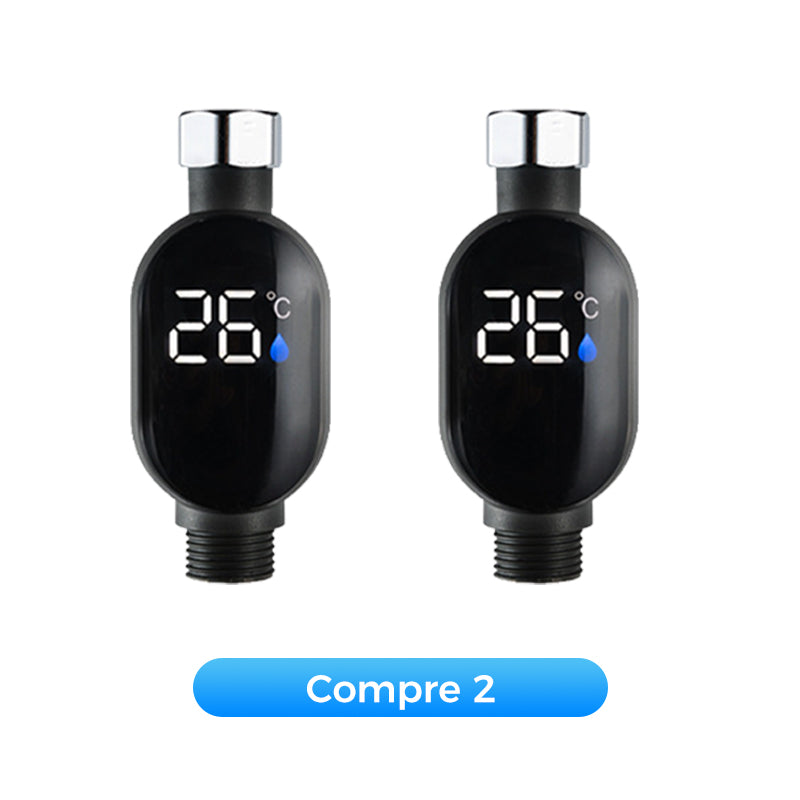 💧 Termómetro para duche 🌡️ Acabaram-se as suposições - Temperatura instantânea! 🚿