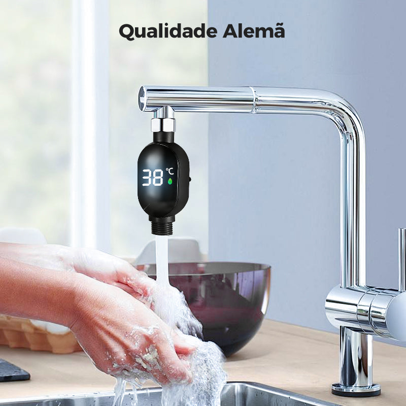 💧 Termómetro para duche 🌡️ Acabaram-se as suposições - Temperatura instantânea! 🚿
