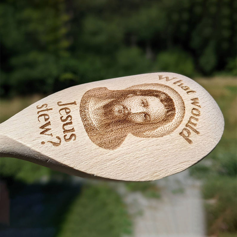 Funny Wooden Spoon