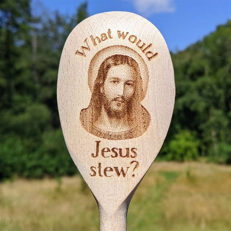 Funny Wooden Spoon