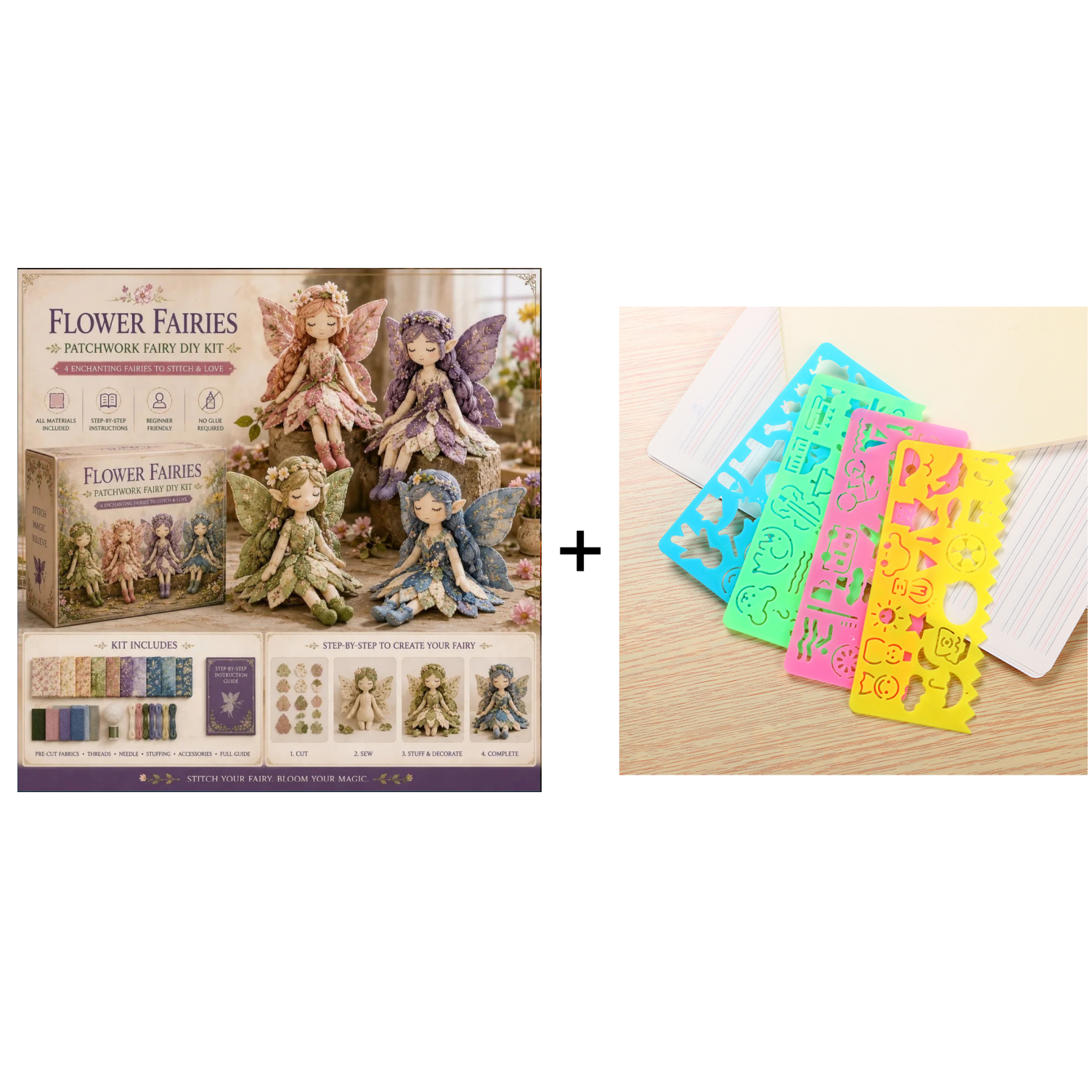 Fairy Patchwork DIY Collection