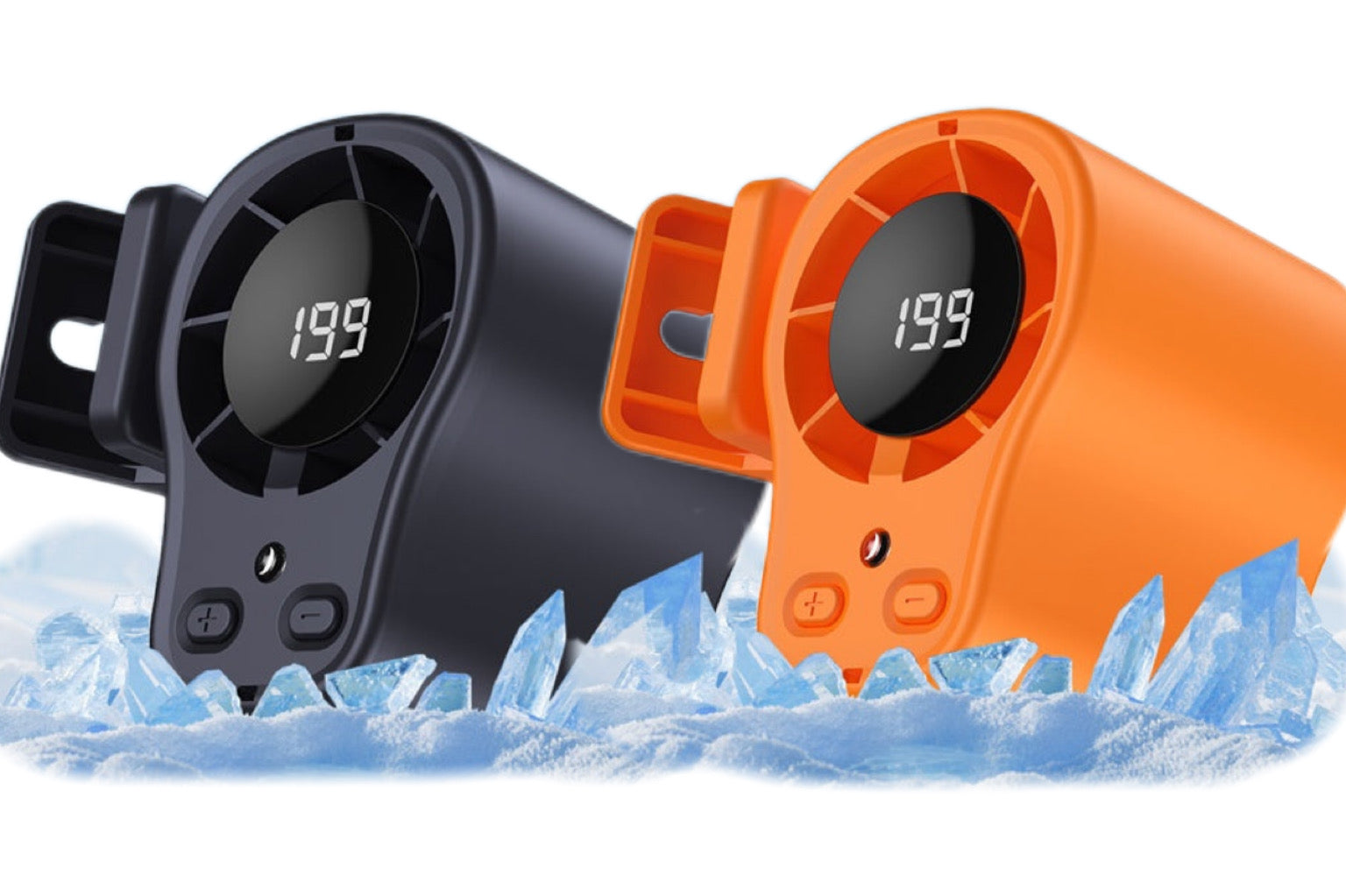 Hands-Free Personal Cooling Fan with LED Display