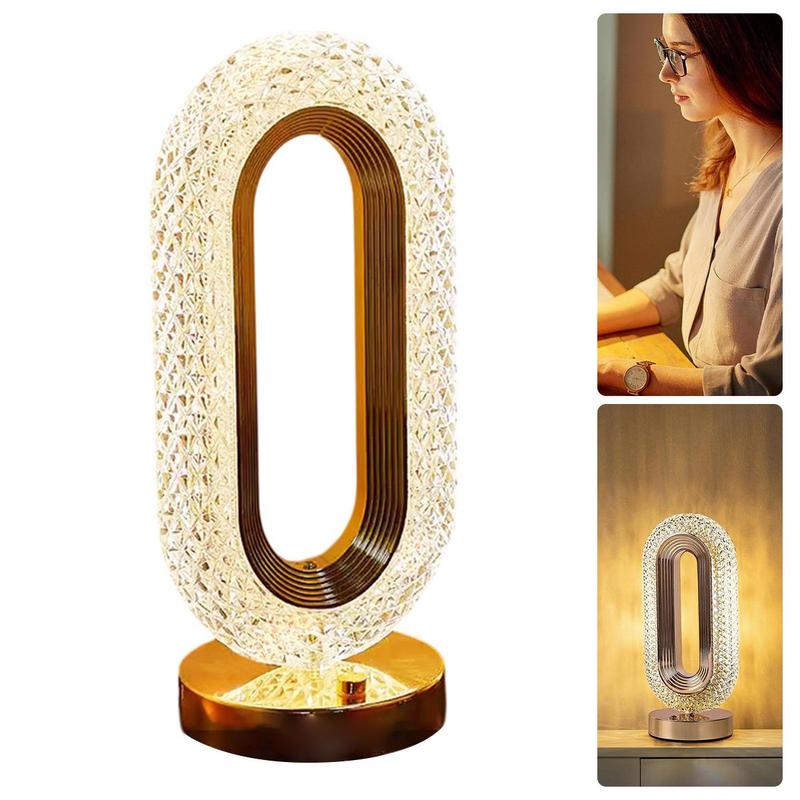 Rechargeable Luxury Crystal LED Night Light