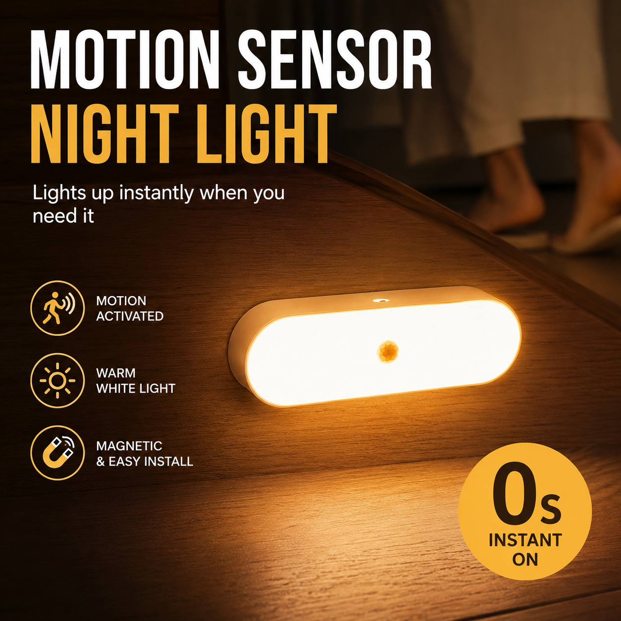 Smart Motion Sensor Night Light