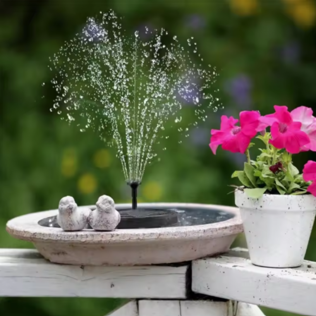 Solar Garden Fountain