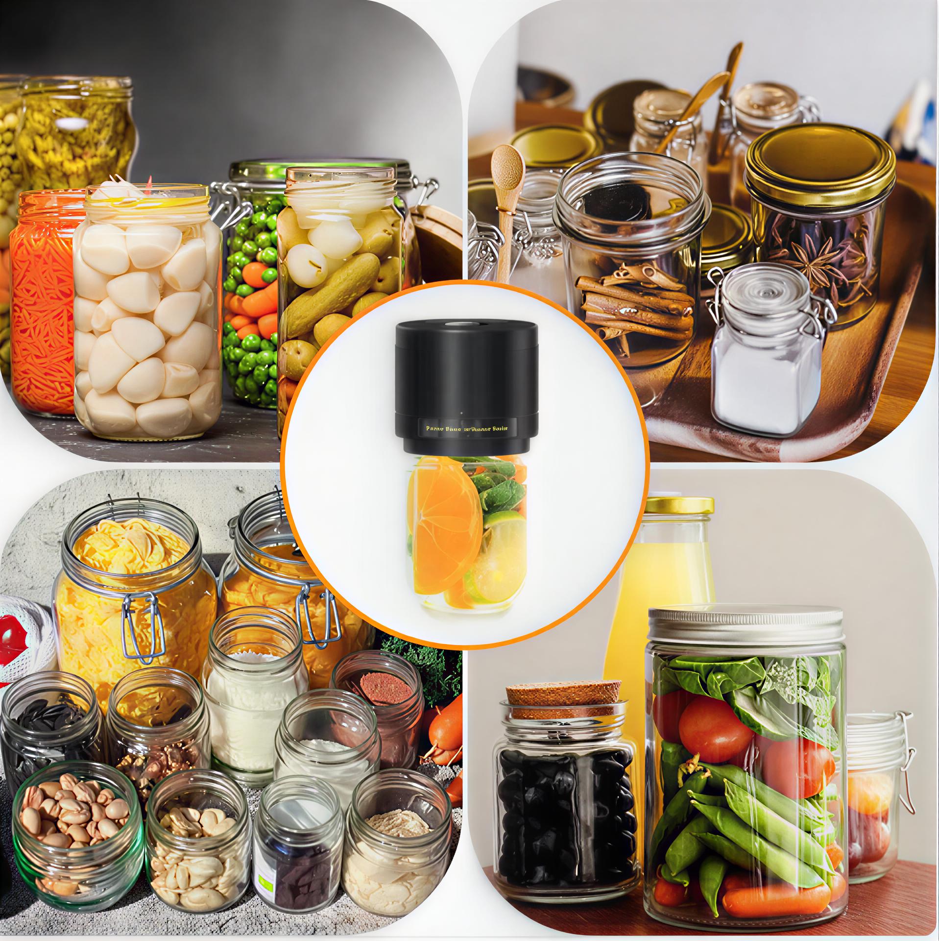 Electric Mason Jar Vacuum Sealer Kit