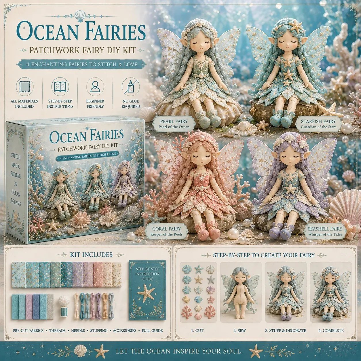 Fairy Patchwork DIY Collection