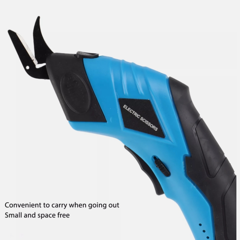 Portable Handheld Lithium Battery Rechargeable Electric Cloth Cutting Scissors