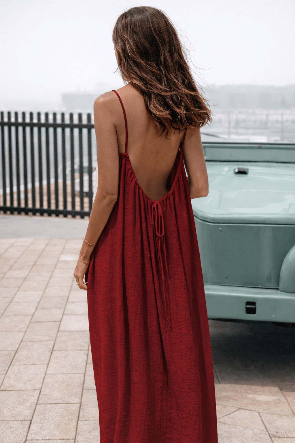 Backless Maxi Dress