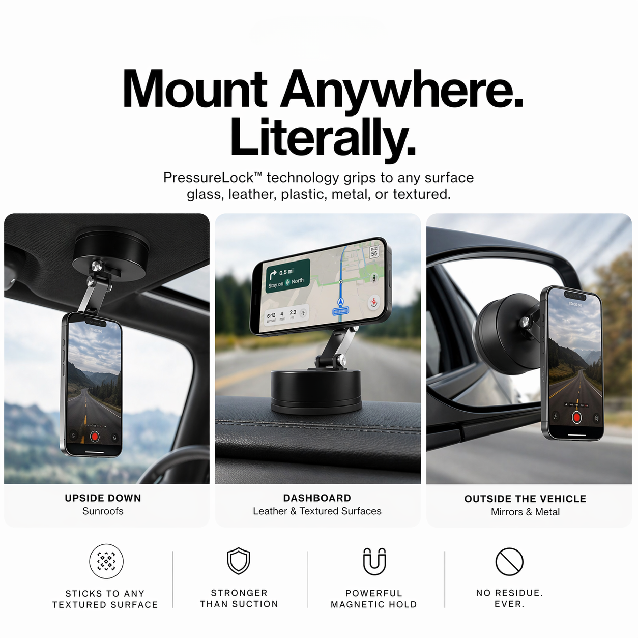 PressureLock Magnetic Mount