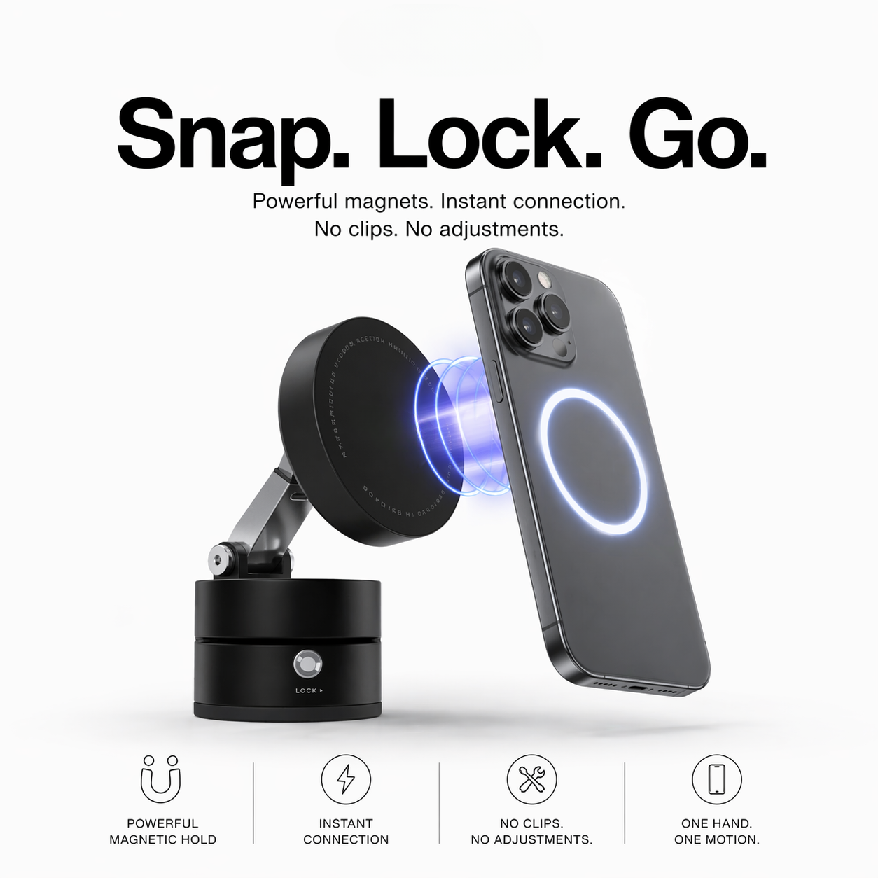 PressureLock Magnetic Mount