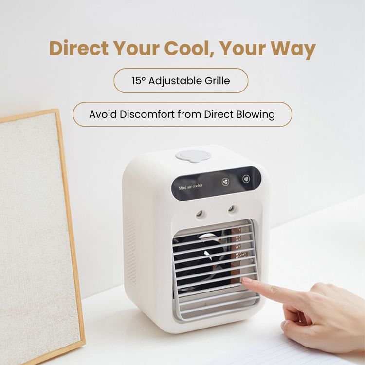 Portable 3-in-1 Quiet Fan Air Conditioner