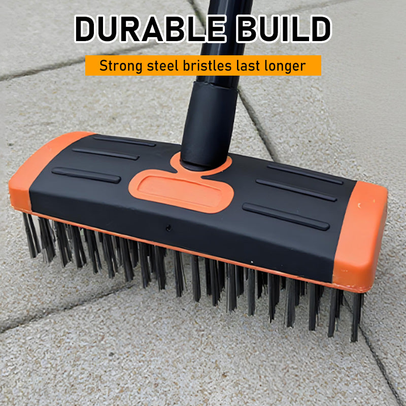 Durable Steel Bristle Construction