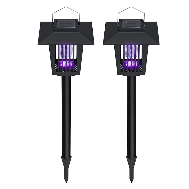 Solar Powered Mosquito Zapper & Garden Stake Light