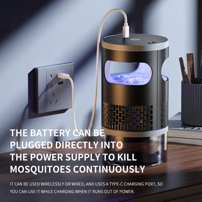 Non-Zapper Indoor Insect Trap