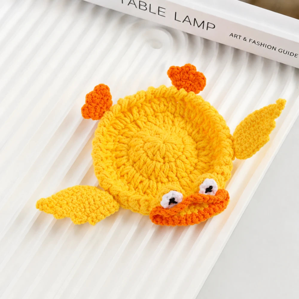 Handmade Animal Crochet Coasters