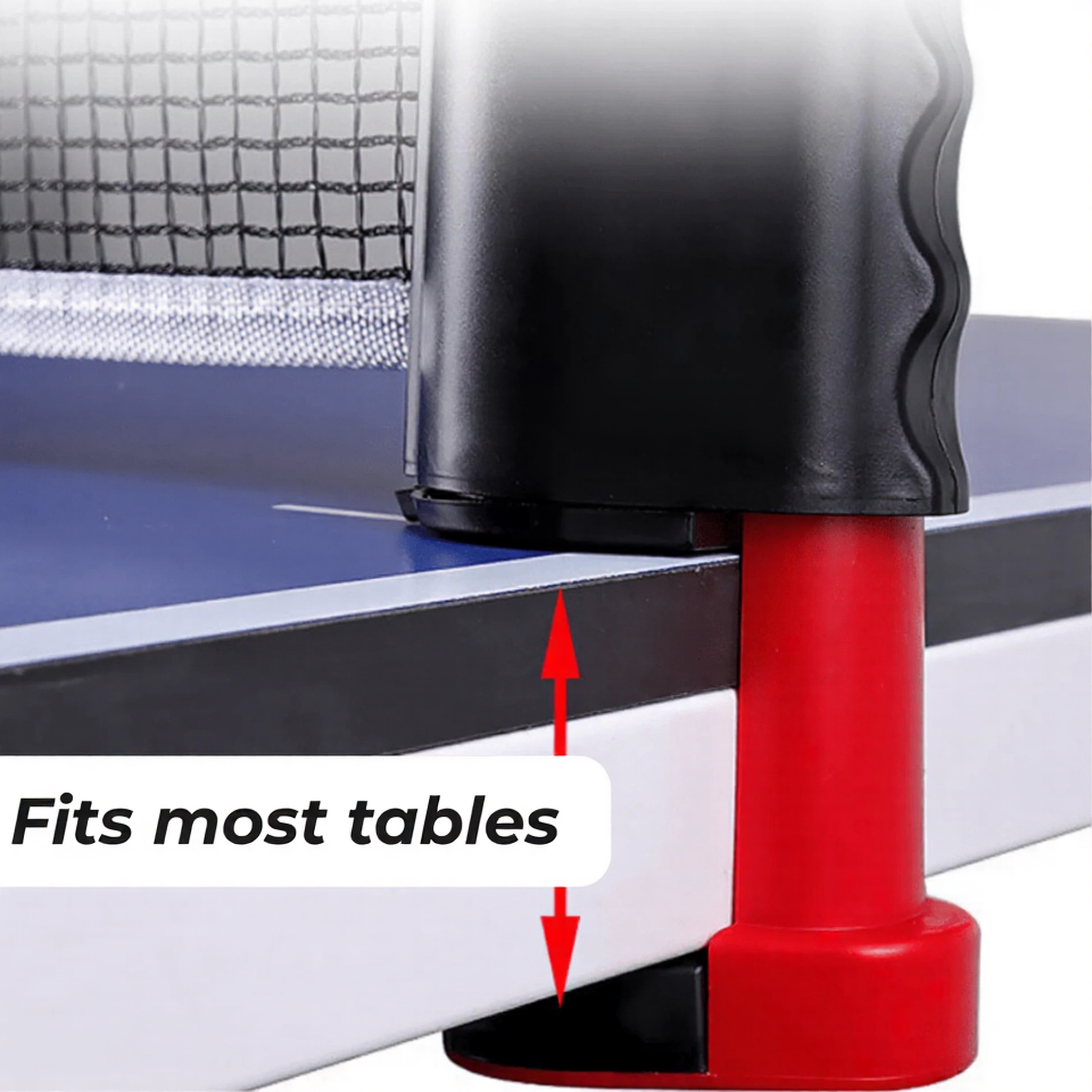 Portable Free-Style Table Tennis Net Stand