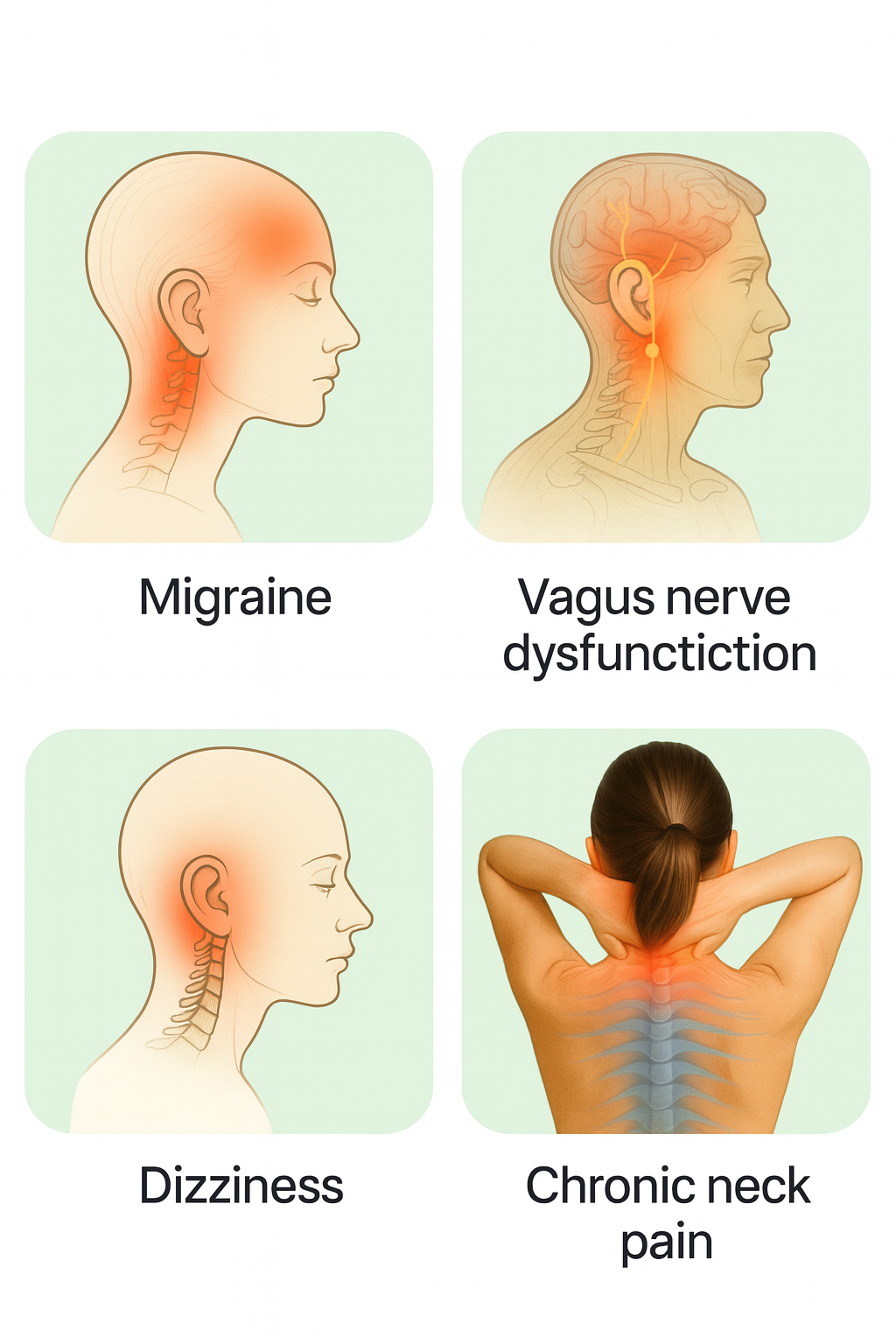 End-of-day neck tightness and a heavy feeling