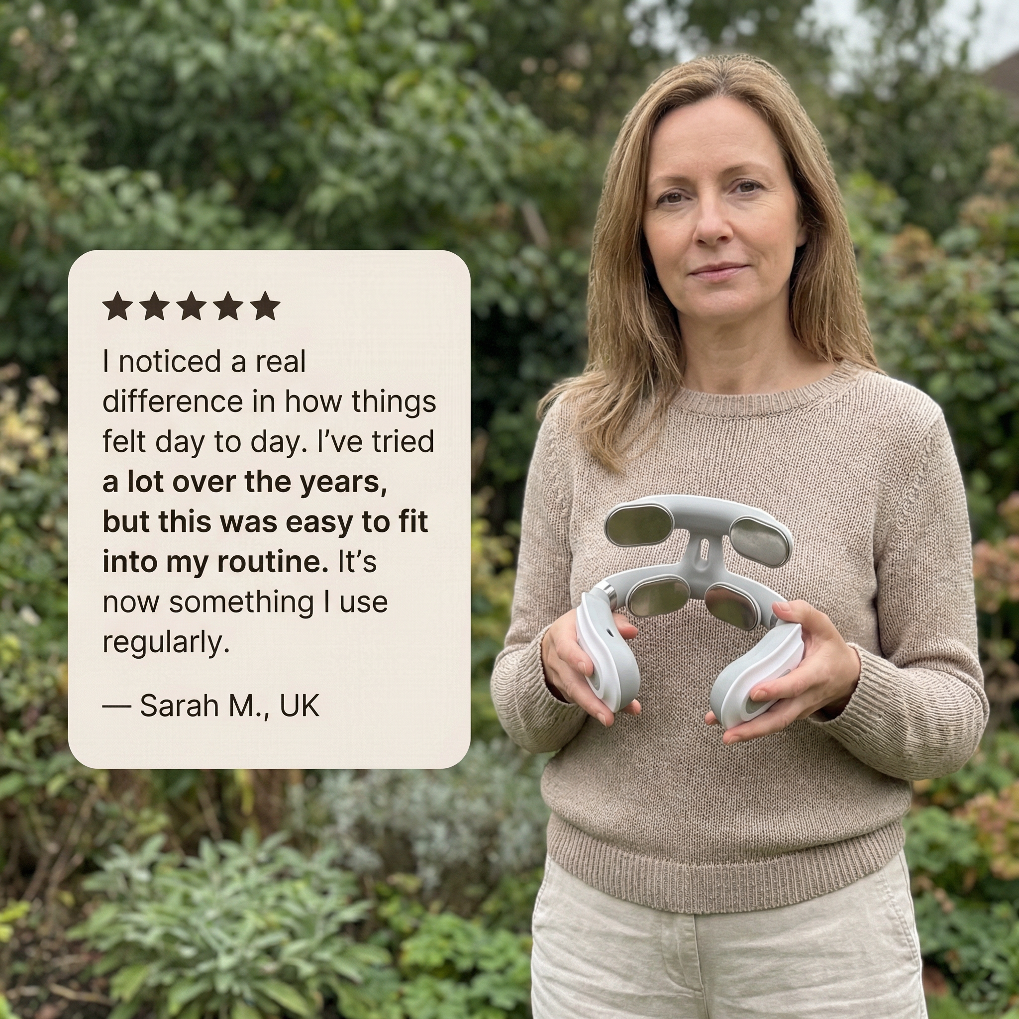 Multifunctional Dedicated Neck Massager