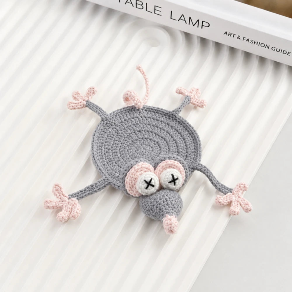 Handmade Animal Crochet Coasters