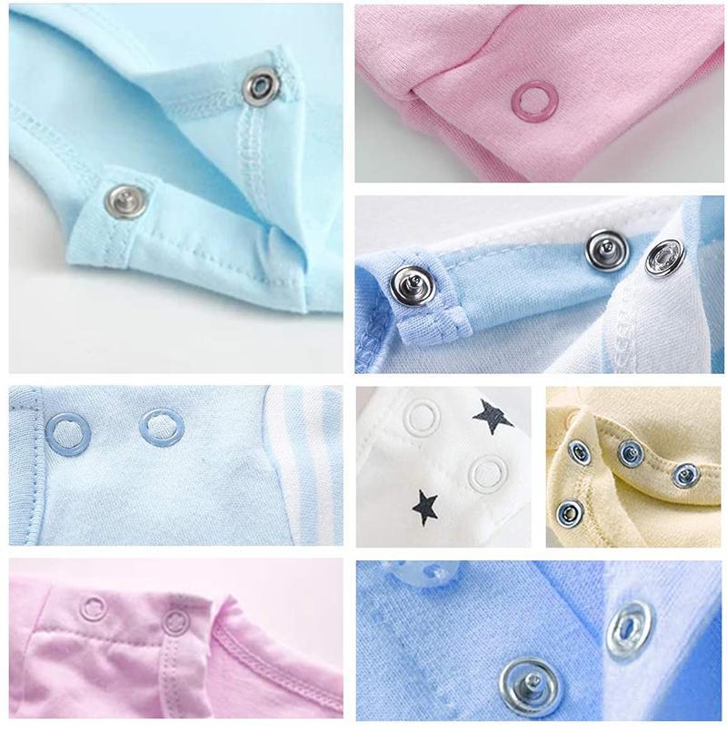 100pcs Invisible Colored Metal Buckle & 1 Count Manual Pressure Pliers