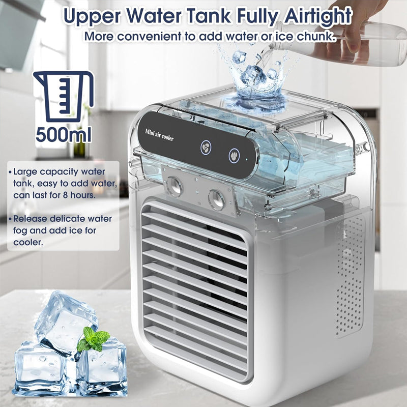 Portable 3-in-1 Quiet Fan Air Conditioner