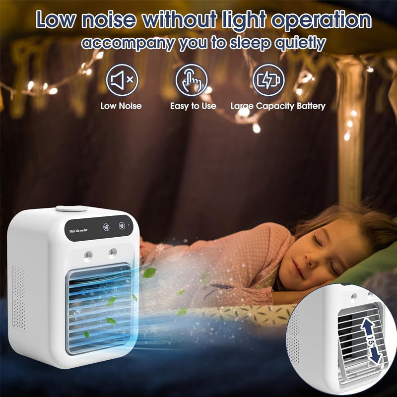 Portable 3-in-1 Quiet Fan Air Conditioner
