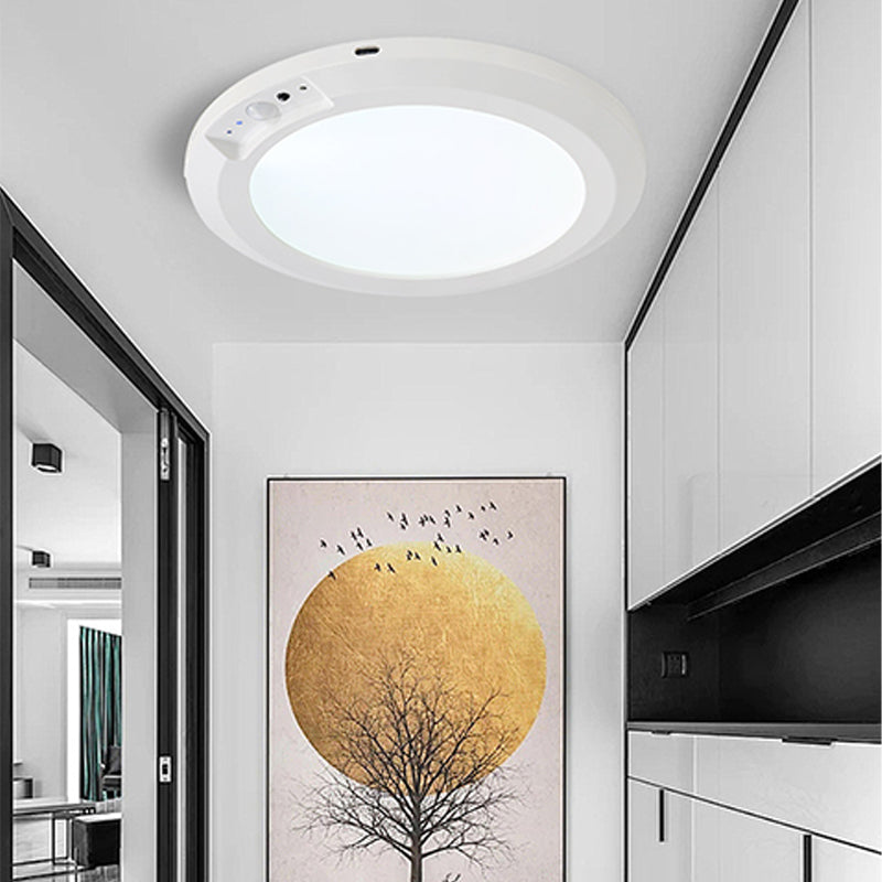 Magnetic Ceiling Light With Motion Sensor And Remote Control
