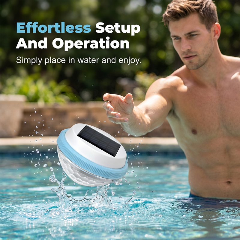 LED Solar Floating Pool Light