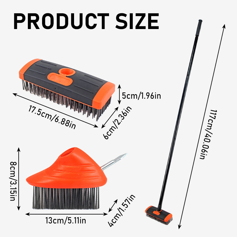 3-in-1 Weeding Wire Brush Tools Set