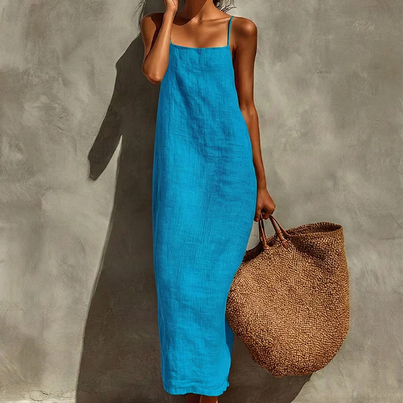 Women's Casual Solid Color Slip Dress