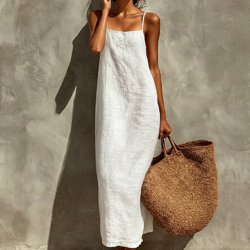 Women's Casual Solid Color Slip Dress