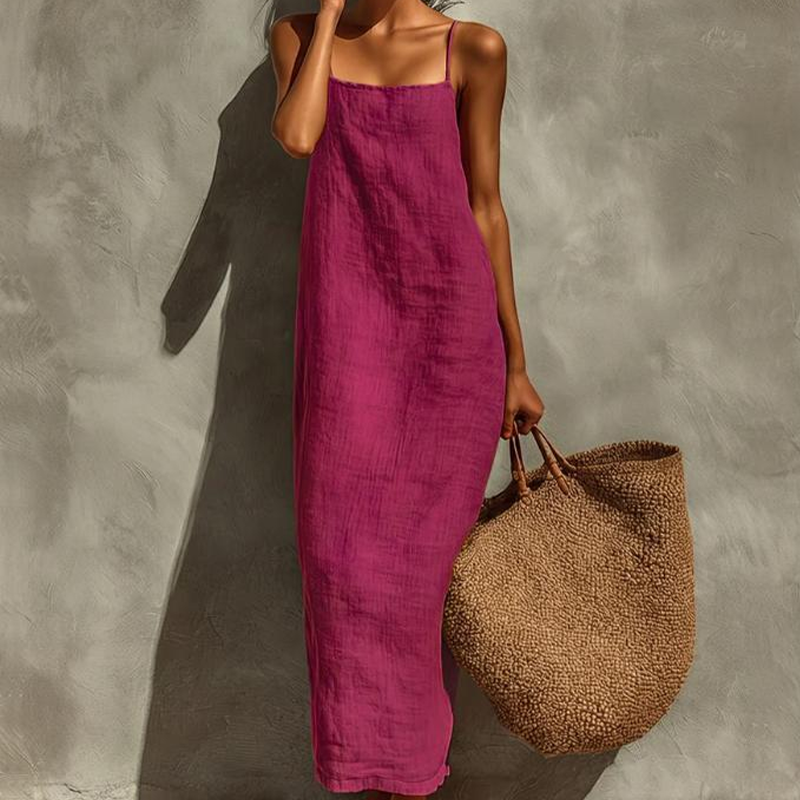 Women's Casual Solid Color Slip Dress