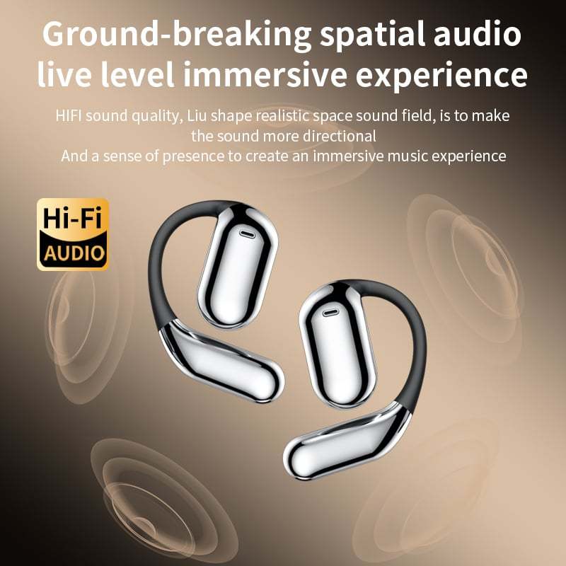 🔥Special Price $25.99 Only Today!!!⏰🔥True Powerful Bluetooth 5.4 Open Ear Earbuds, IPX5 Waterproof