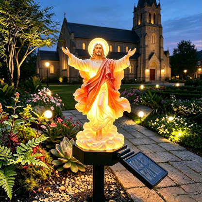 Today's Special Offer-50% Off🔥 Jesus Ascension Solar Garden Light