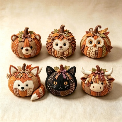 🔥HOT SALE🔥Last Day 49% OFF - DIY Animal Pumpkin Sewing Kit
